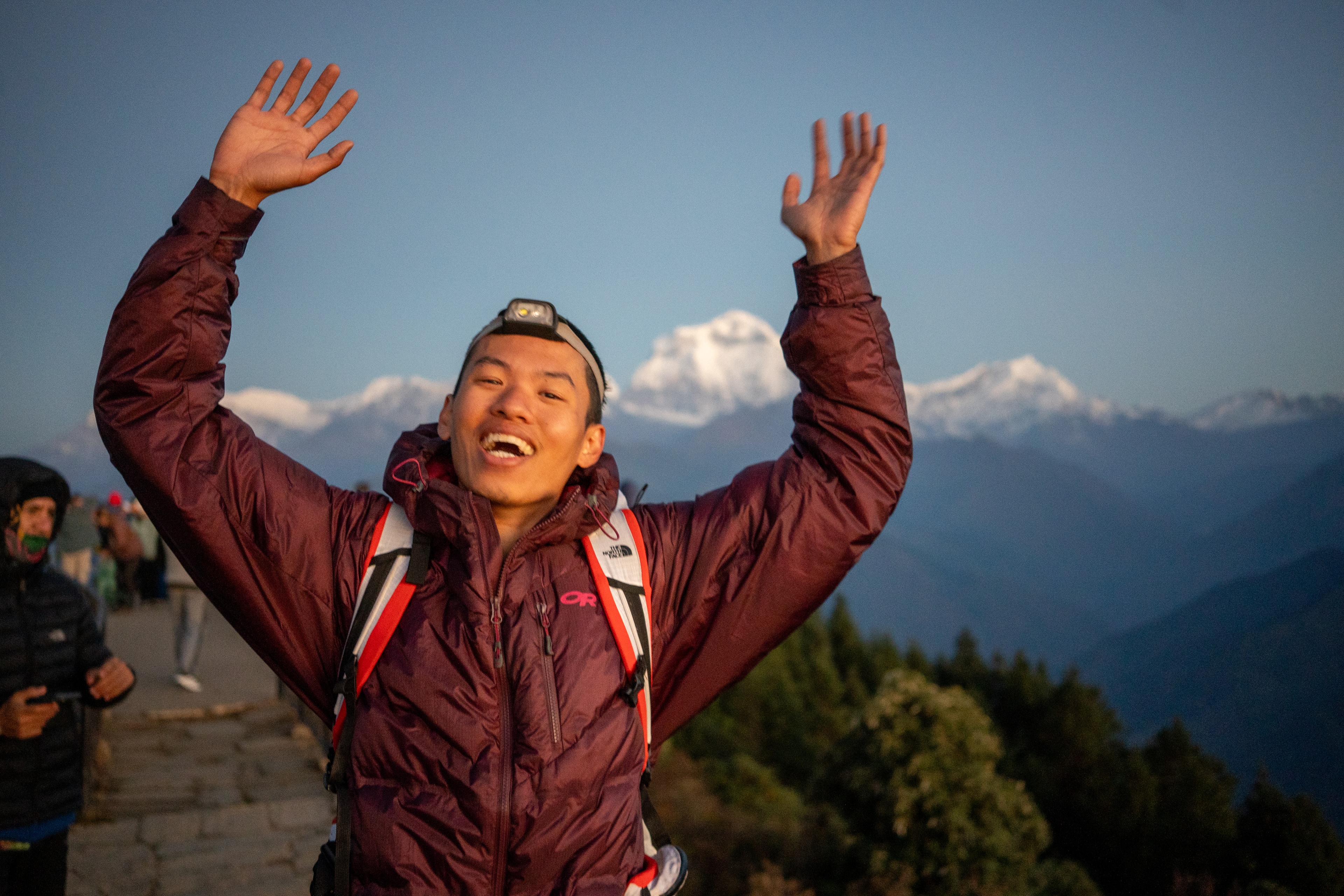 Sunrise from Poon Hill, Annapurna range
